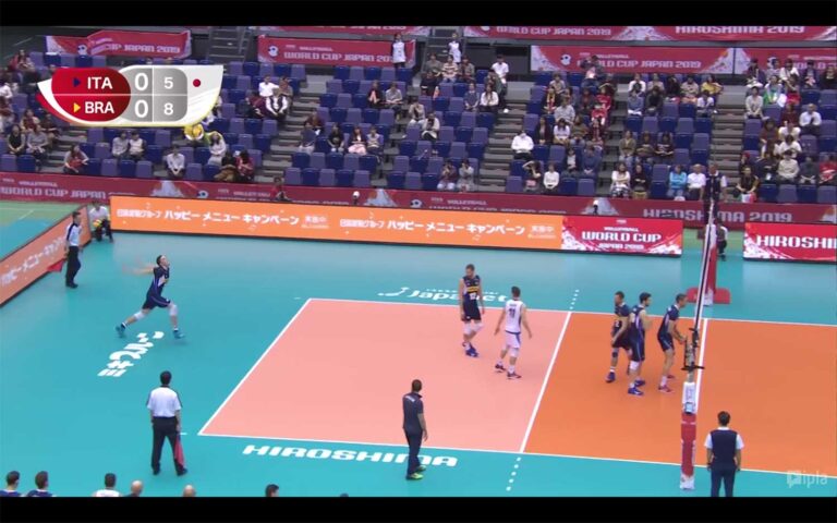 zza linii końcowej, typ zagrywki